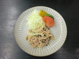 豚肉の青じそ炒め